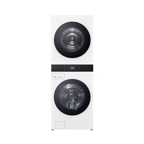 [LG] 트롬 AI 오브제컬렉션 워시타워 25kg+25kg 네이처에센스화이트 (WA2525IIHF)
